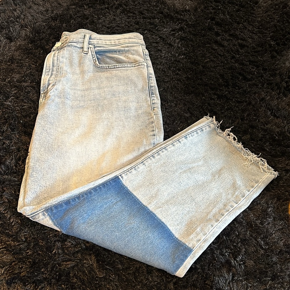a.n.a High Rise Straight Legged Capris